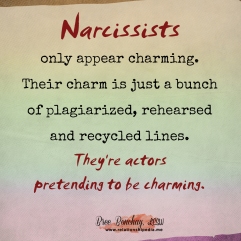 Narcissists Are Actors